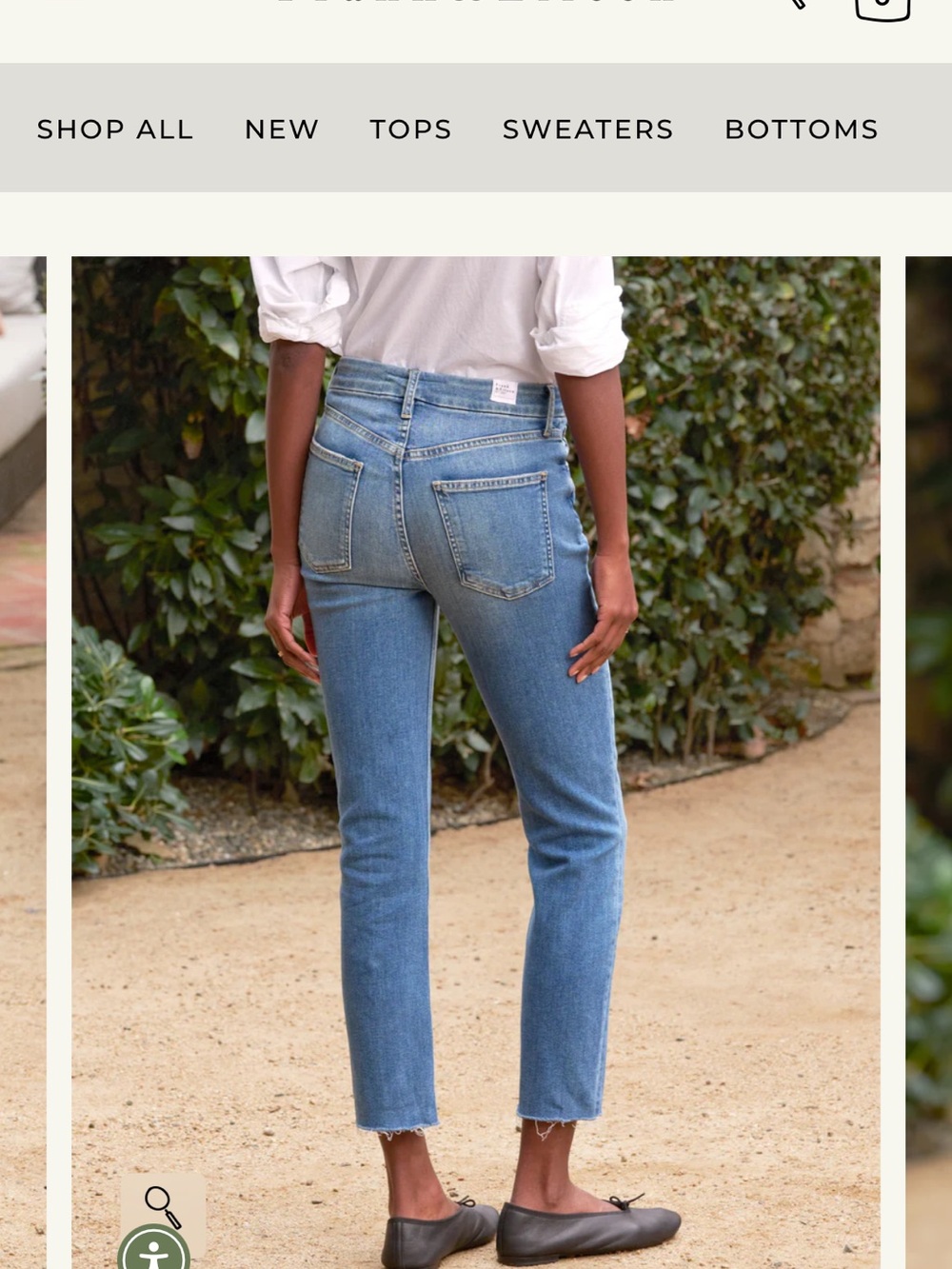 Frank & Eileen Light Blue Women’s Slim Straight Jeans - Picture 6 of 7